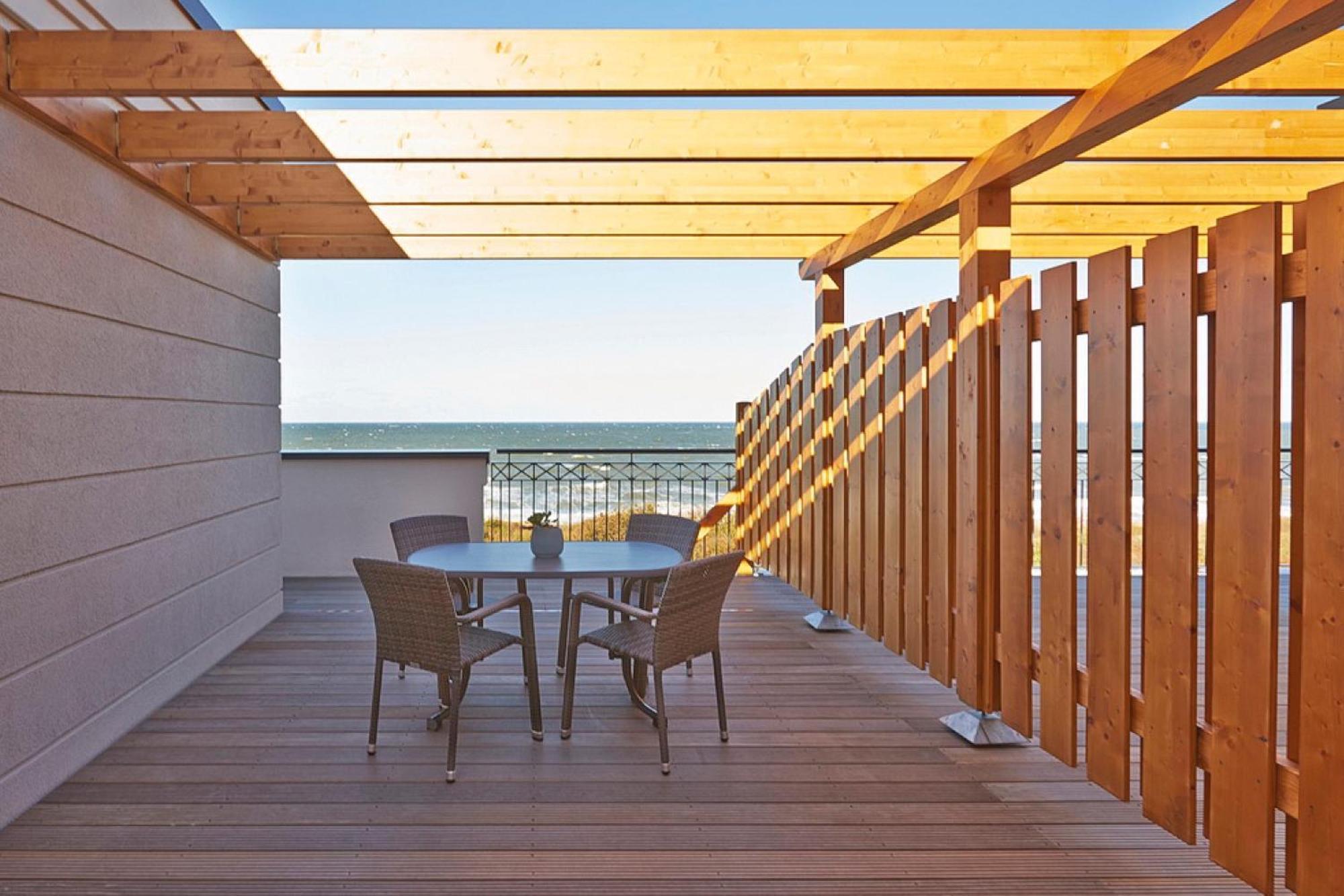 Aparthotel Waterkant Suites - Fewos Am Meer Mit Spa Börgerende-Rethwisch エクステリア 写真